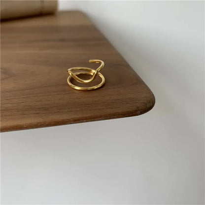 Trendy Cold Nail Ring with Unique Personality Design