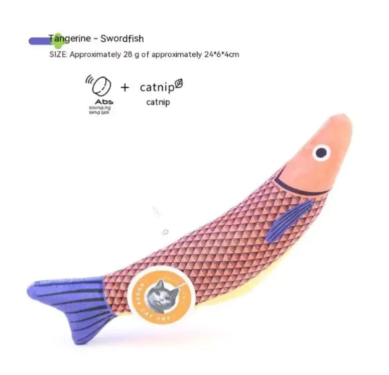 Catnip Fish Plush Toy
