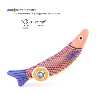 Catnip Fish Plush Toy