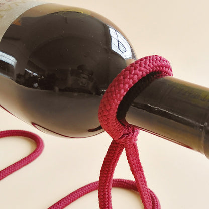 Suspended Rope Wine Bottle - Style Trendy Items (Pet Friendly)