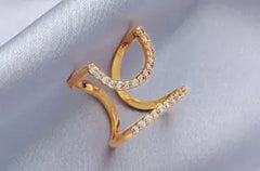 Trendy Cold Nail Ring with Unique Personality Design