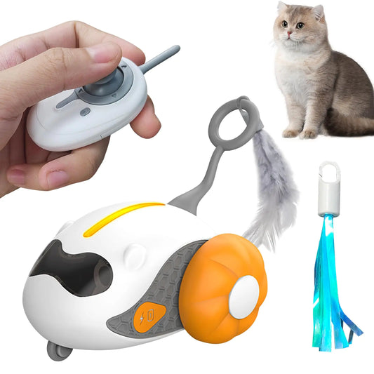 Oiuyamn Interactive Cat Remote