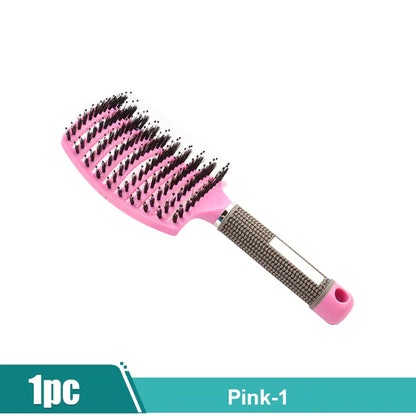 Wet Hair Brush and Massage Comb for Hairdressing Tools