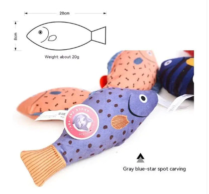 Catnip Fish Plush Toy