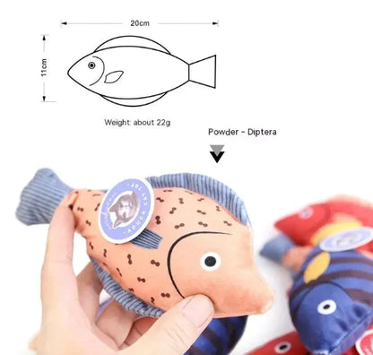 Catnip Fish Plush Toy