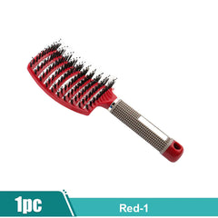 Wet Hair Brush and Massage Comb for Hairdressing Tools
