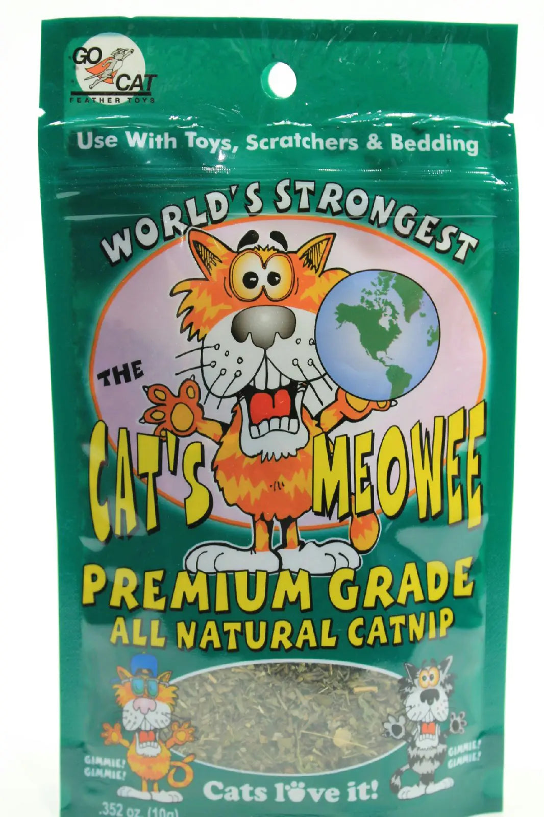 The Cats Meowee Organic Catnip 0.352 oz