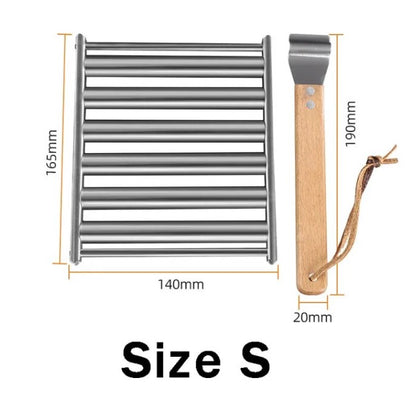 Stainless Steel Hot Dog Roller - Style Trendy Items (Pet Friendly)