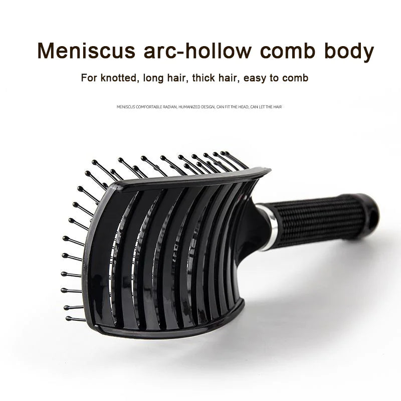 Wet Hair Brush and Massage Comb for Hairdressing Tools