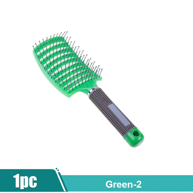 Wet Hair Brush and Massage Comb for Hairdressing Tools