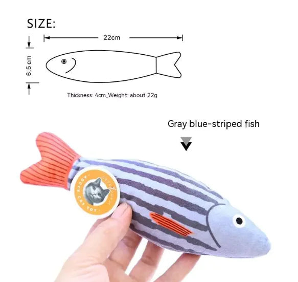 Catnip Fish Plush Toy