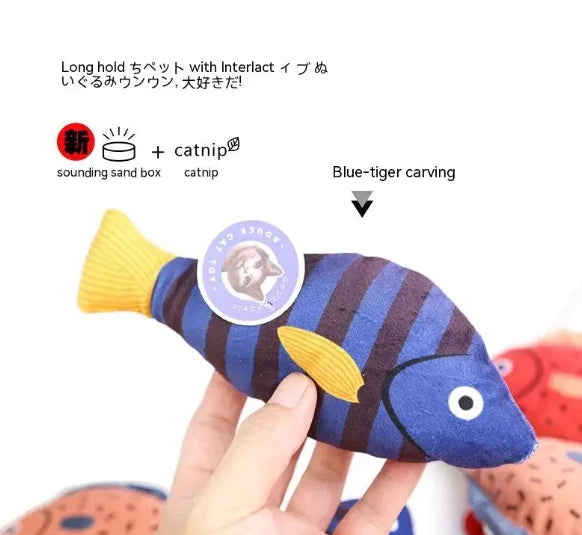 Catnip Fish Plush Toy