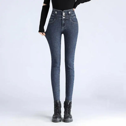 Spring New High-Waisted Skinny Pants Collection