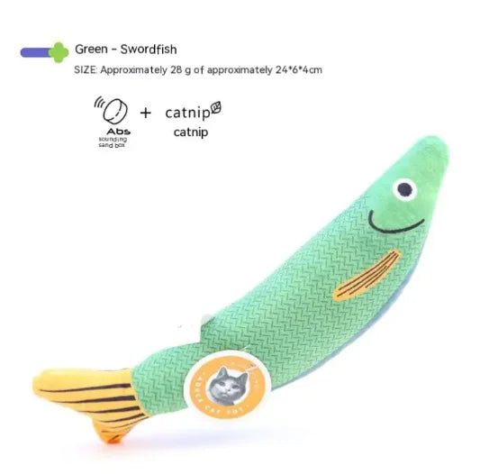 Catnip Fish Plush Toy