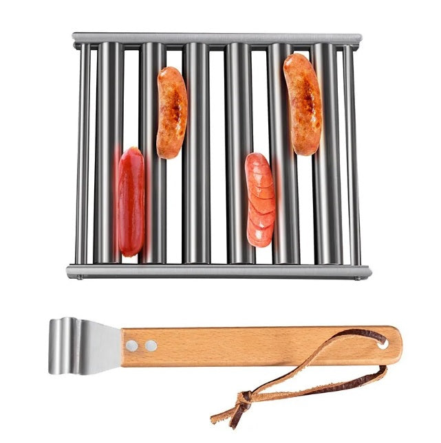 Stainless Steel Hot Dog Roller - Style Trendy Items (Pet Friendly)