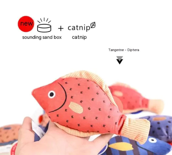 Catnip Fish Plush Toy