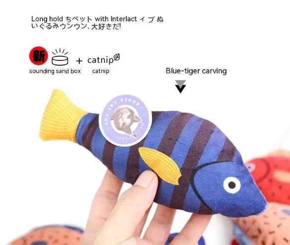 Catnip Fish Plush Toy