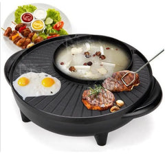 Korean Electric Hot Pot, Multifunctional Grill Pan