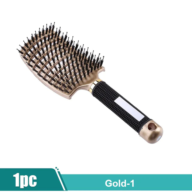 Wet Hair Brush and Massage Comb for Hairdressing Tools